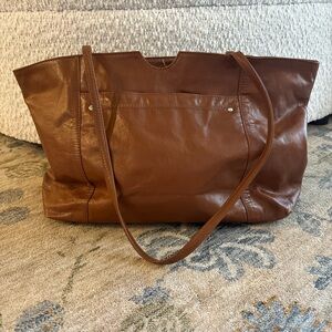 Latico Brown Leather Tote Bag
